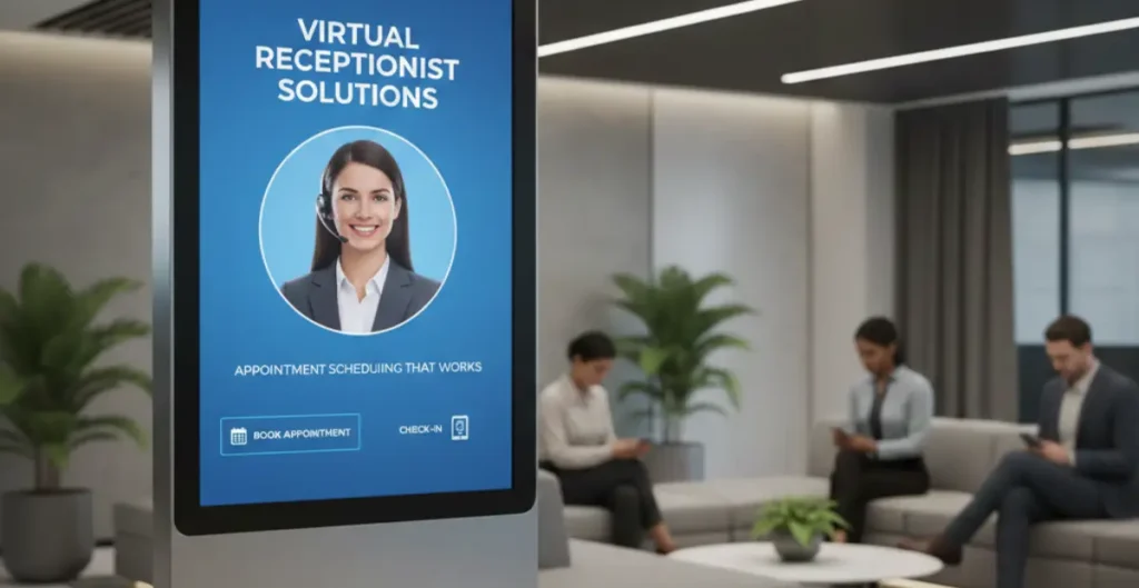 virtual receptionist solutions for appointment scheduling,